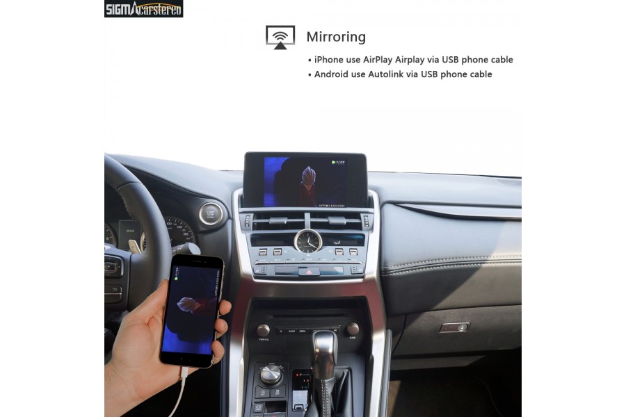 Lexus NX RX ES IS 2013-2017 models Wireless CarPlay Android Auto Smart Module 